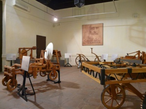 The interior of the museum 